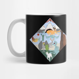 Cryprid Creature Land Mug